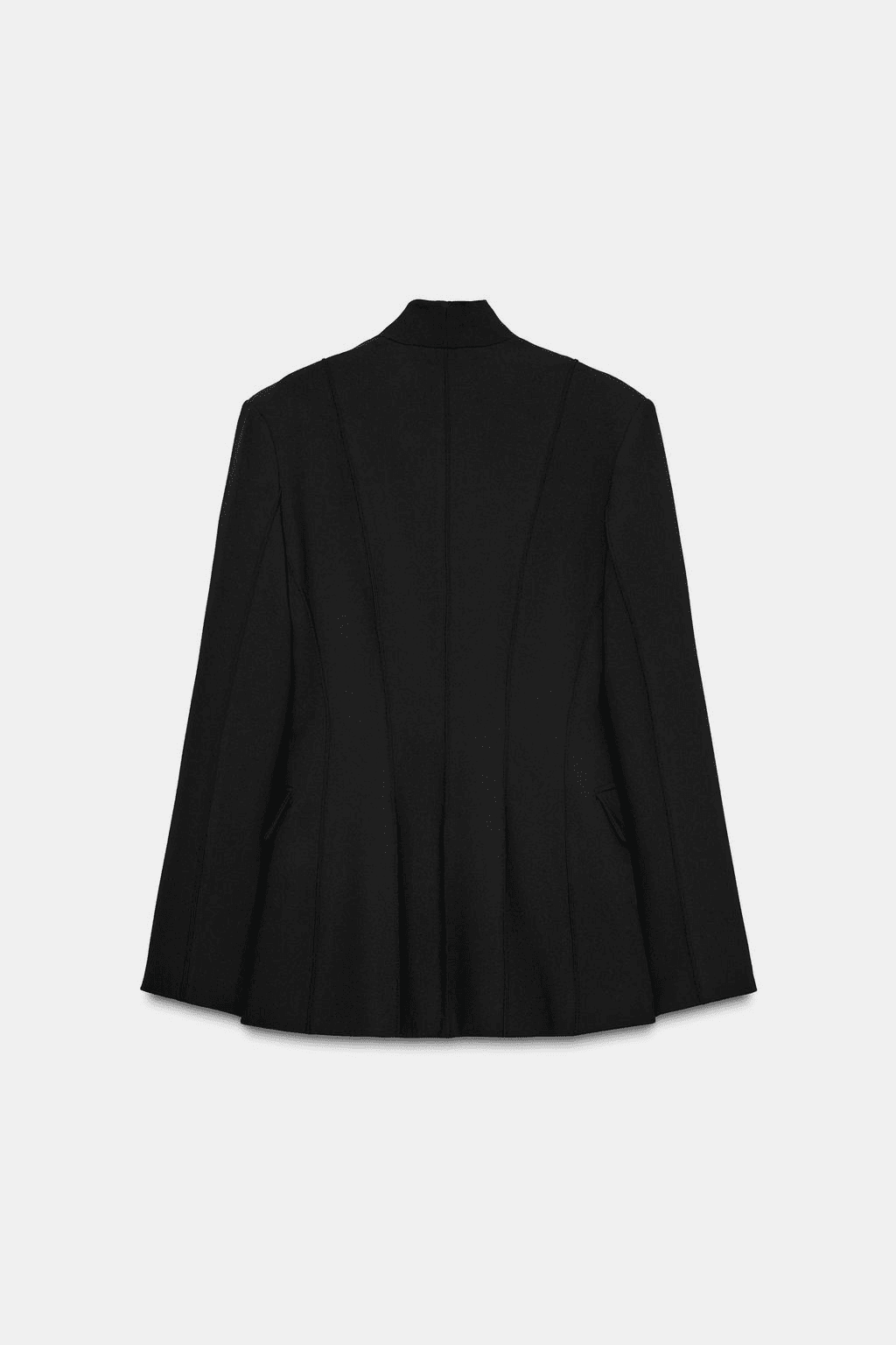 Tailored Pleated Blazer