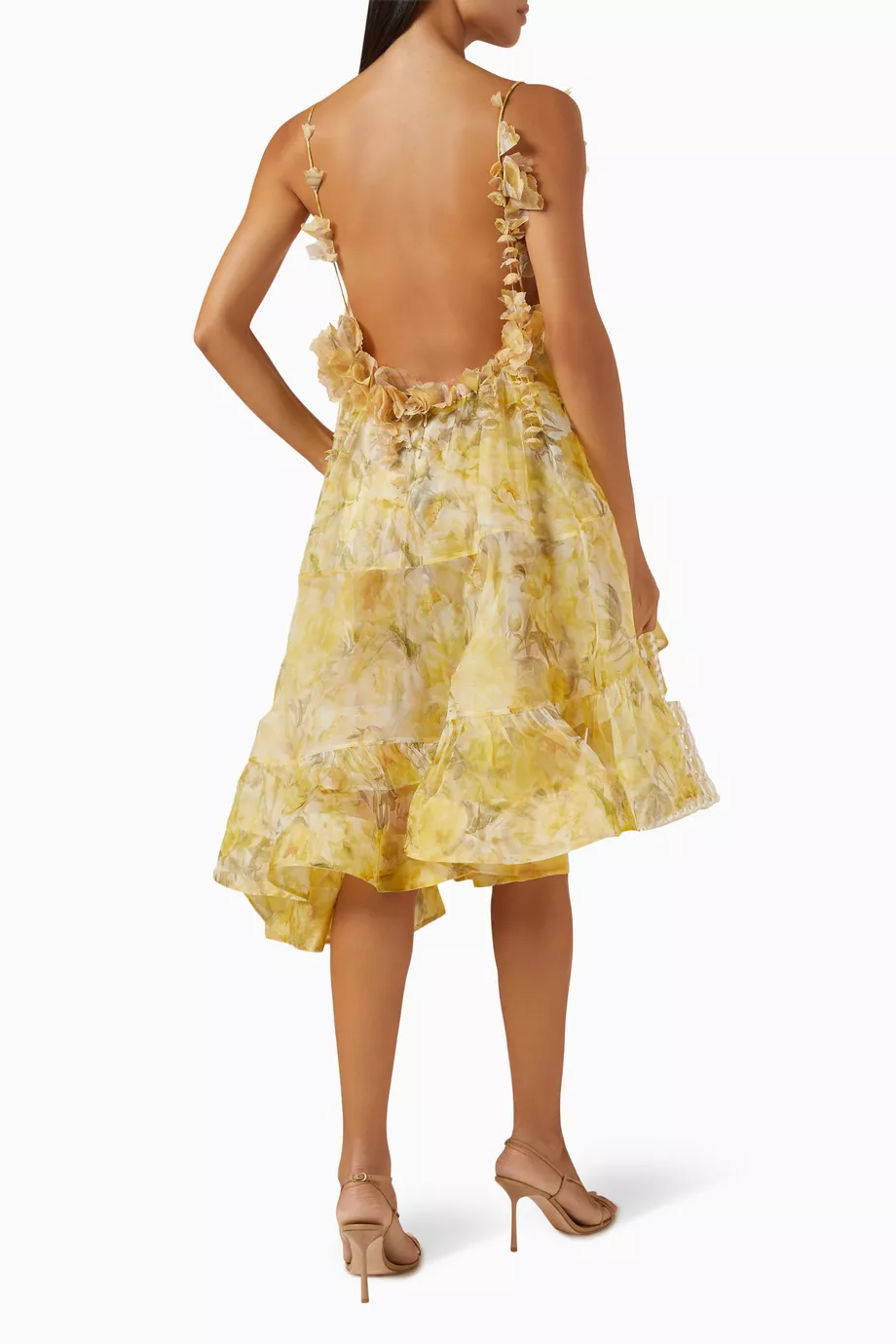 Harmony Asymmetrical Floral Dress