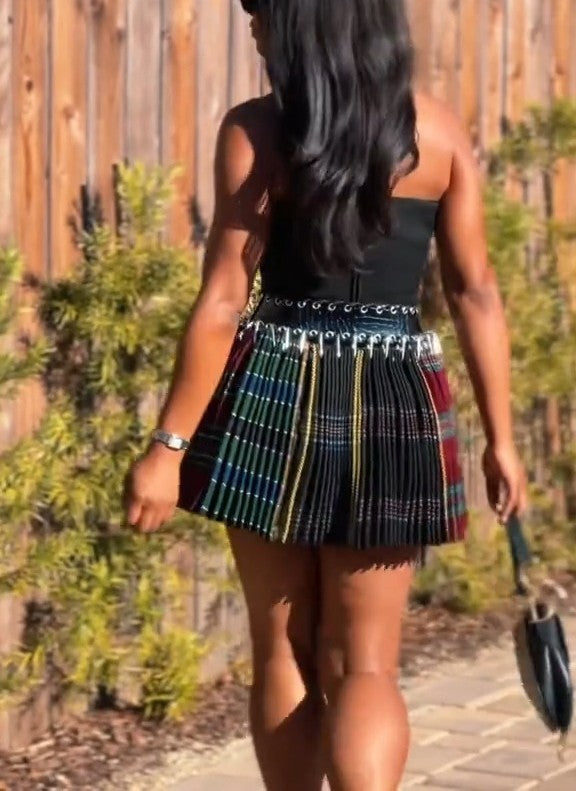 Multicolor Mini Carabiner Skirt