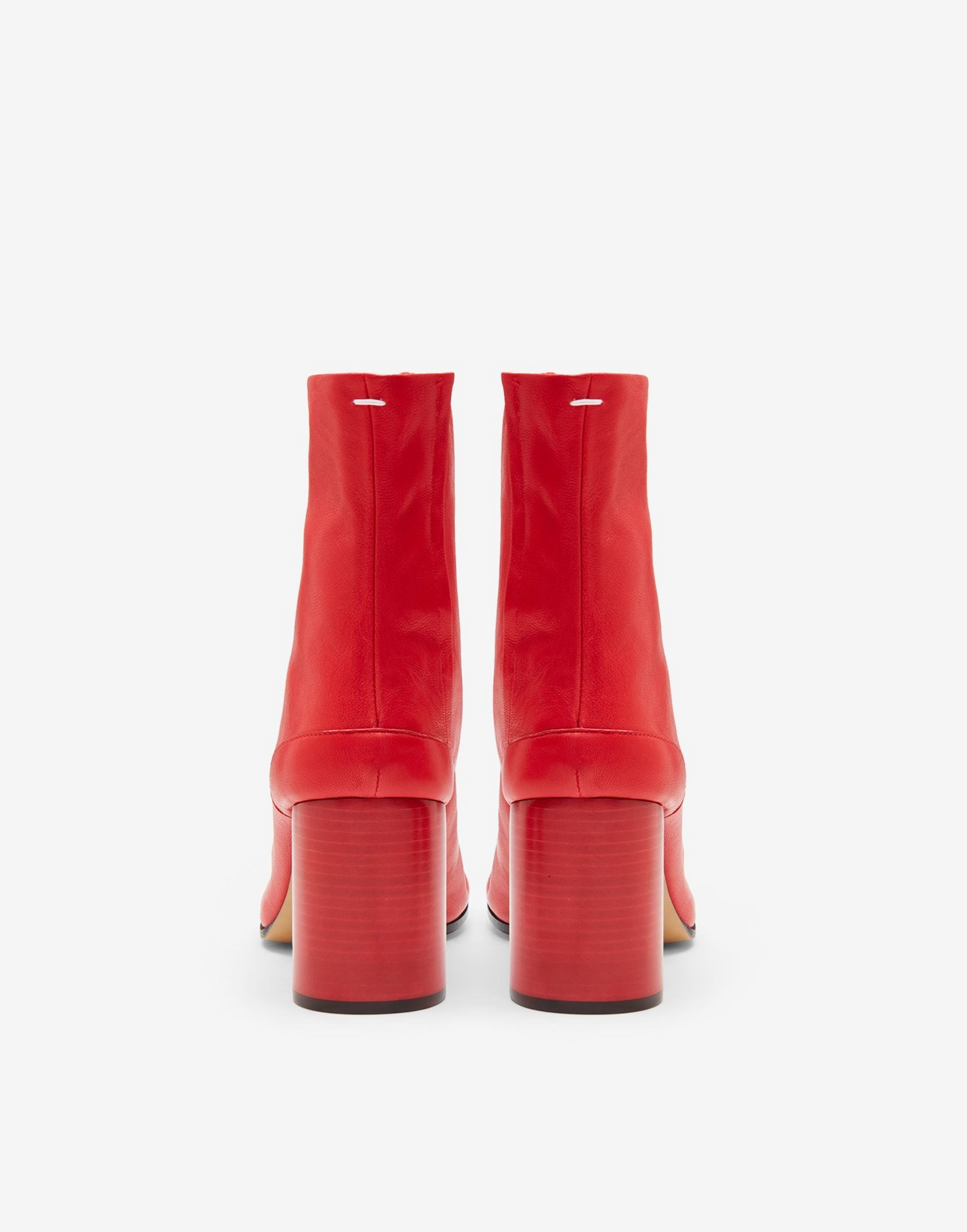 Leather Fashion Red Boots