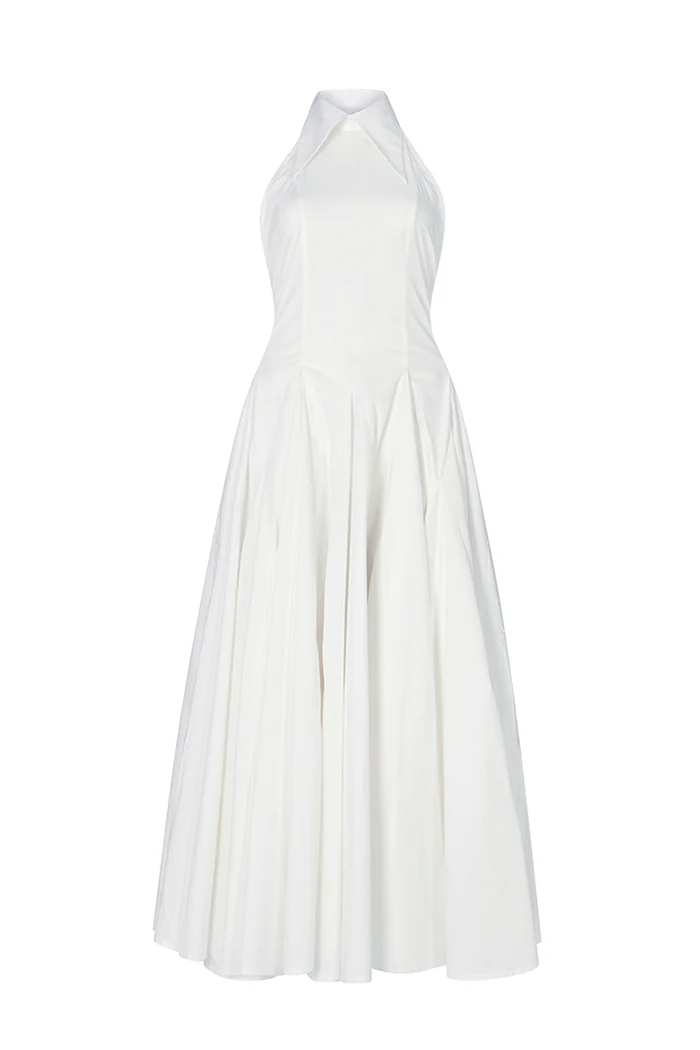 Sleeveless Elegant BacklessMaxi Dress