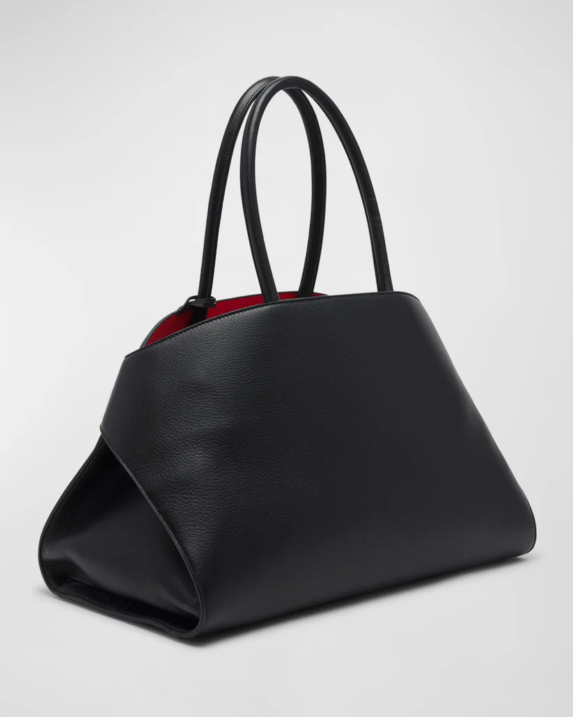 Hug Leather Top-Handle Bag