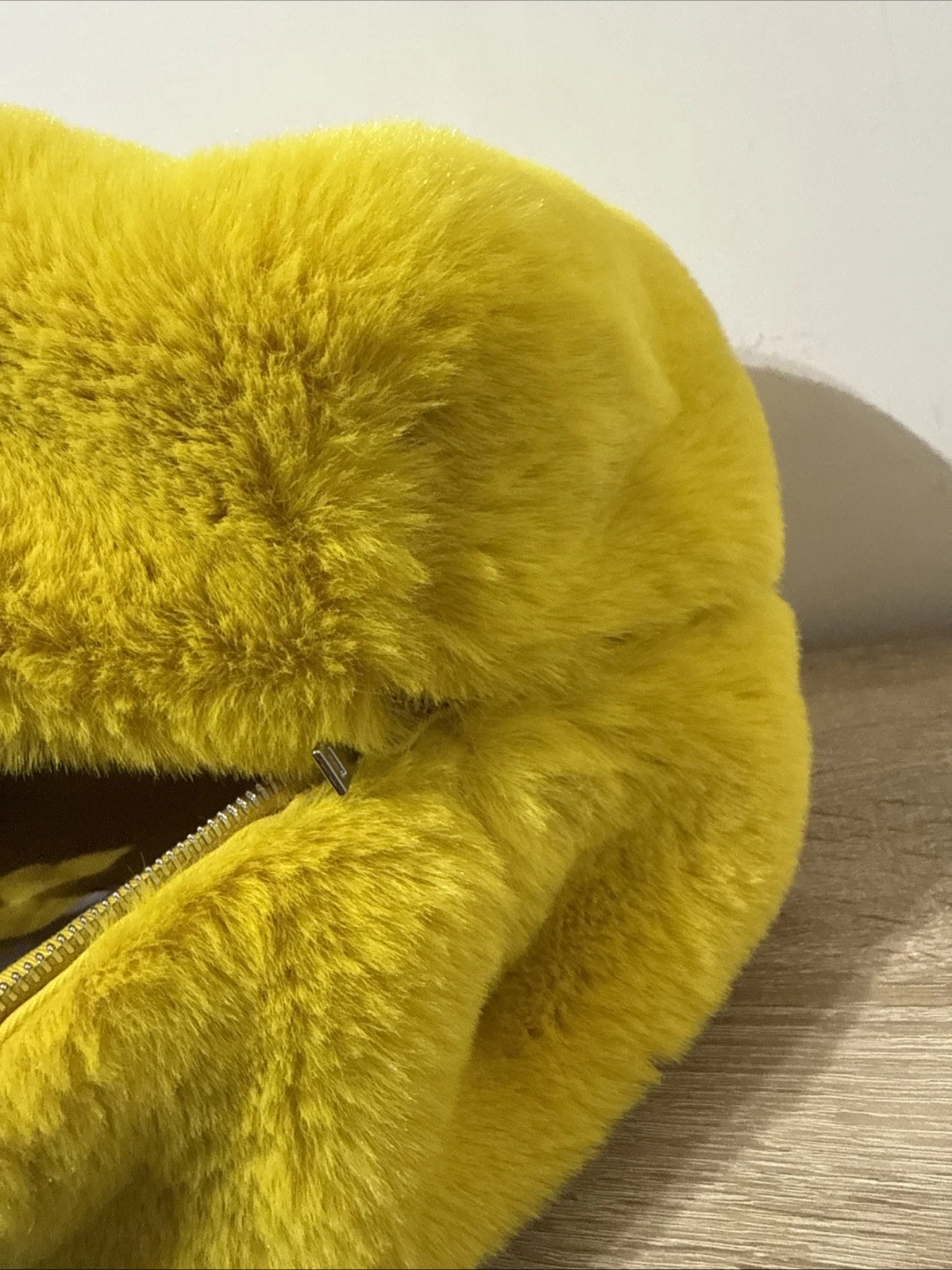 Oversized Faux Fur Clutch