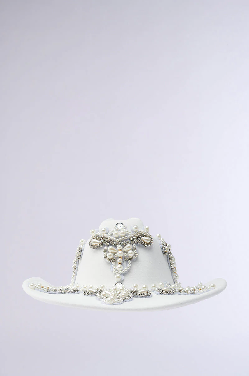 Boujee Pearl Cowboy Hat