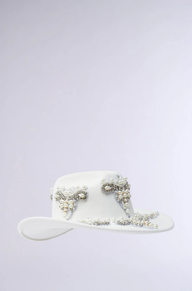 Boujee Pearl Cowboy Hat