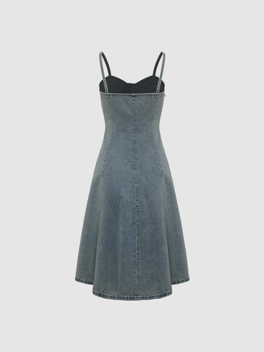 Denim Sling Skirt