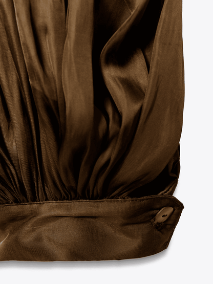 The Oversize Pleated Jumpsuit