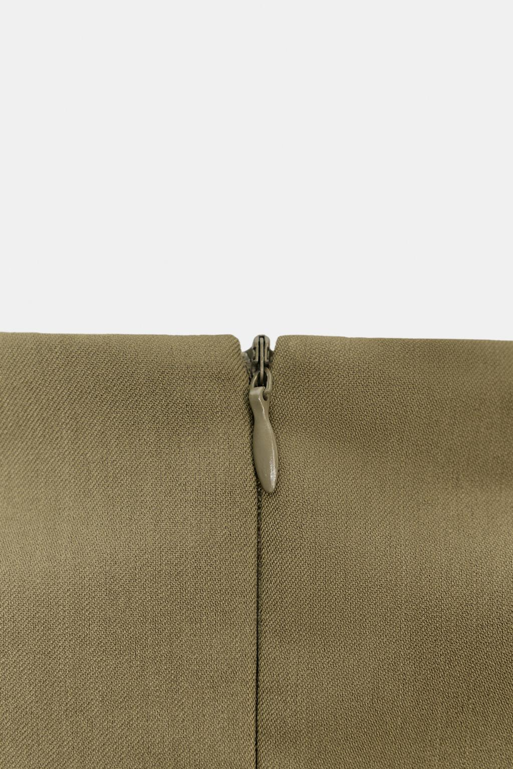 Sleeveless Button-Up Top+Pleated Ballon Pants