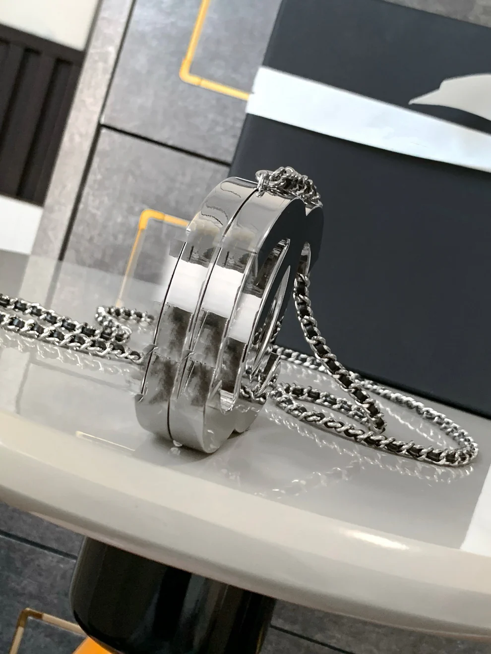 New  Resort Collection Double C Mirror Bag