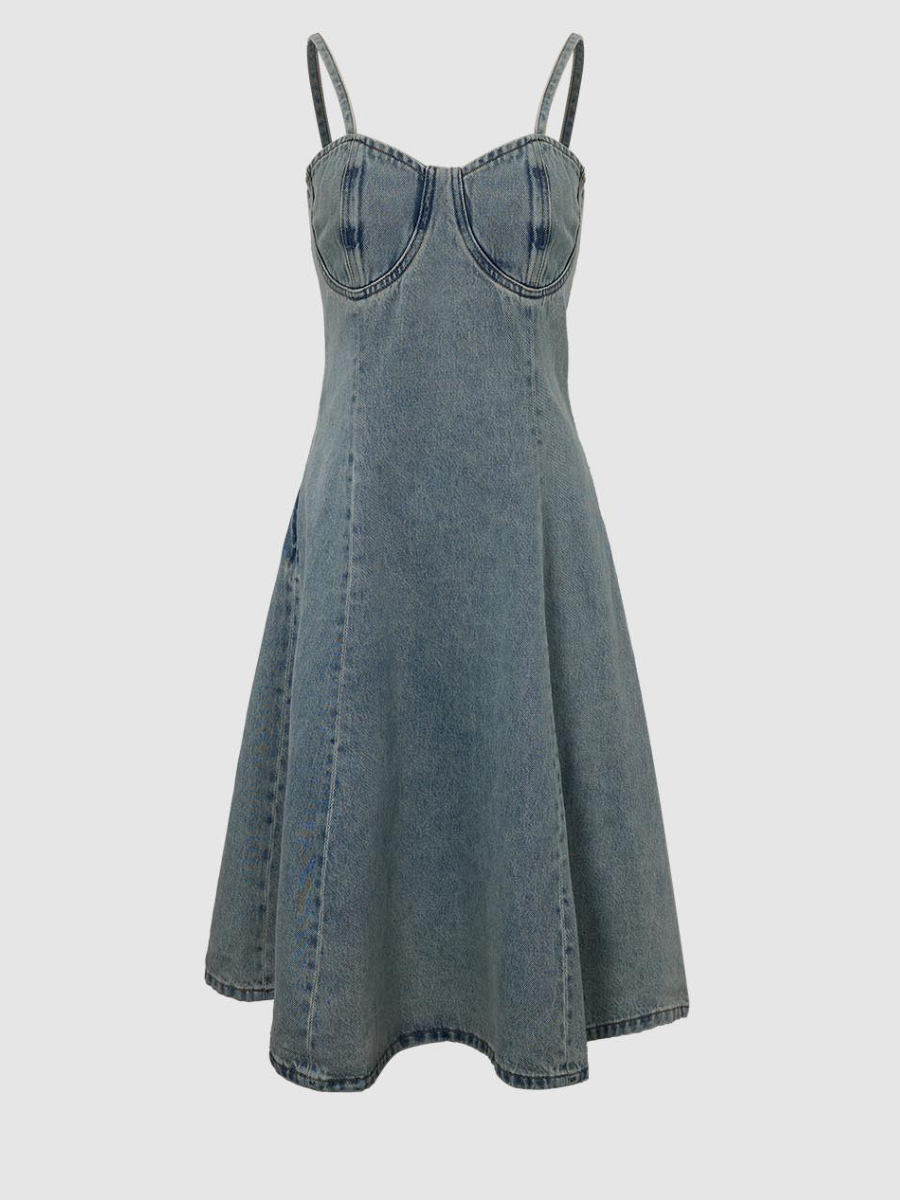 Denim Sling Skirt