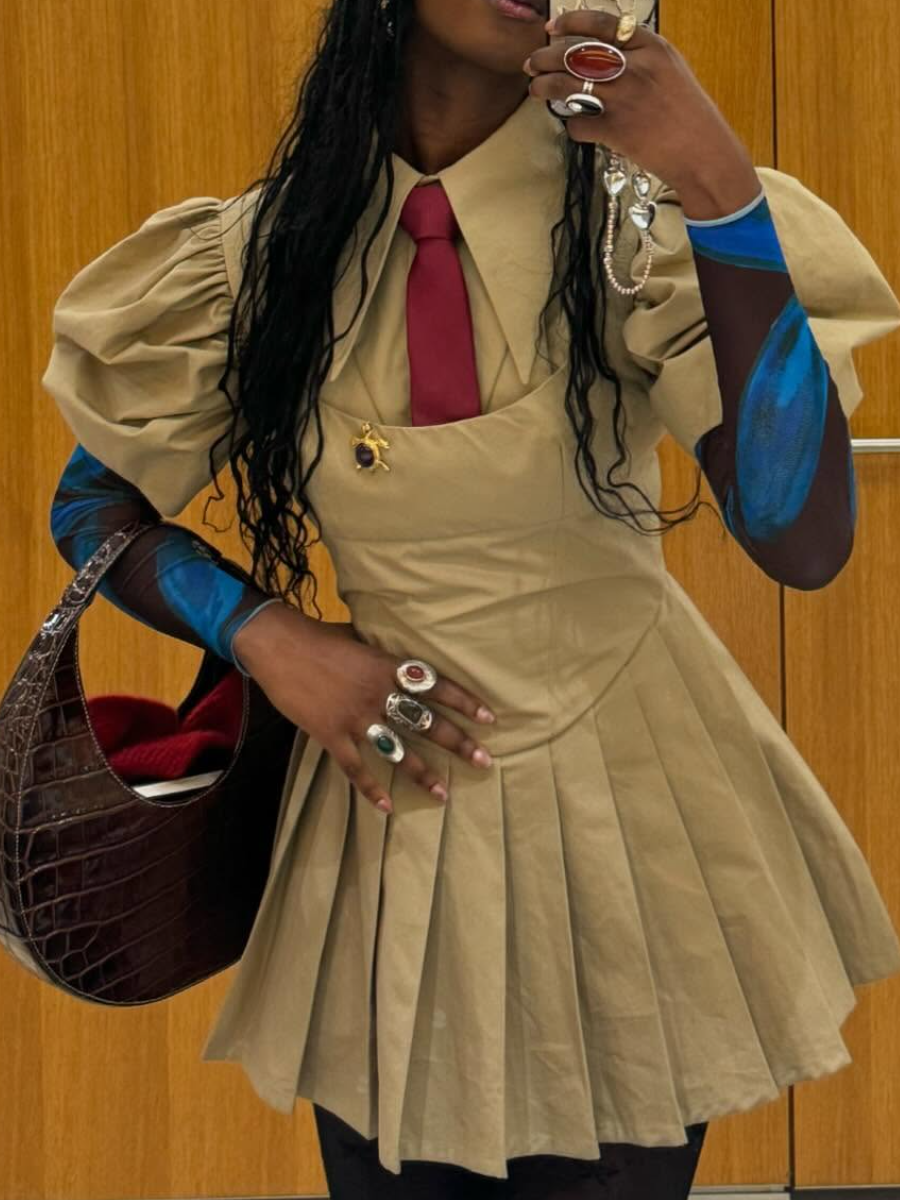 Adorable Stylish Mini Dress