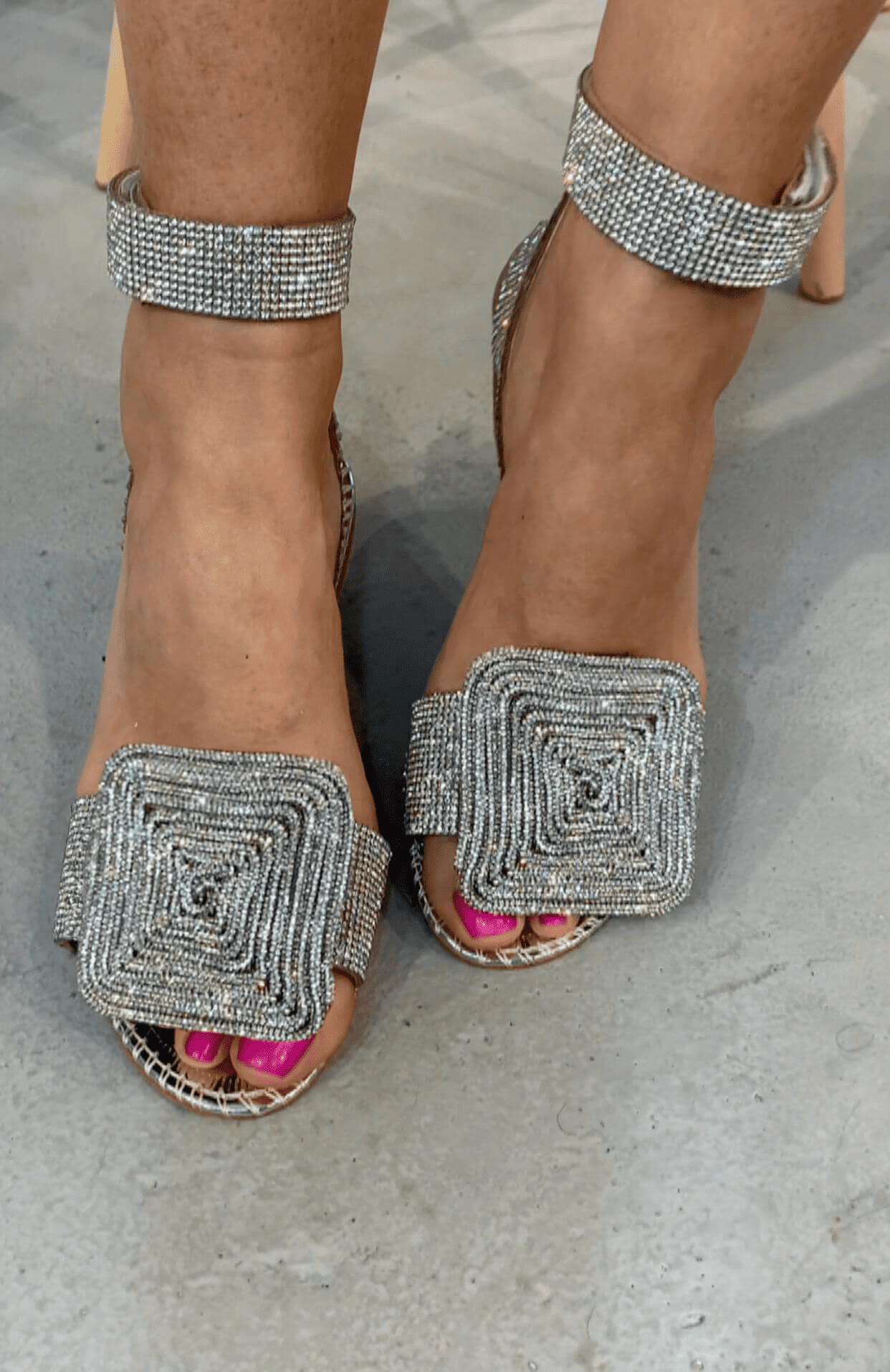 Romantic Rhinestone Casual Sandals