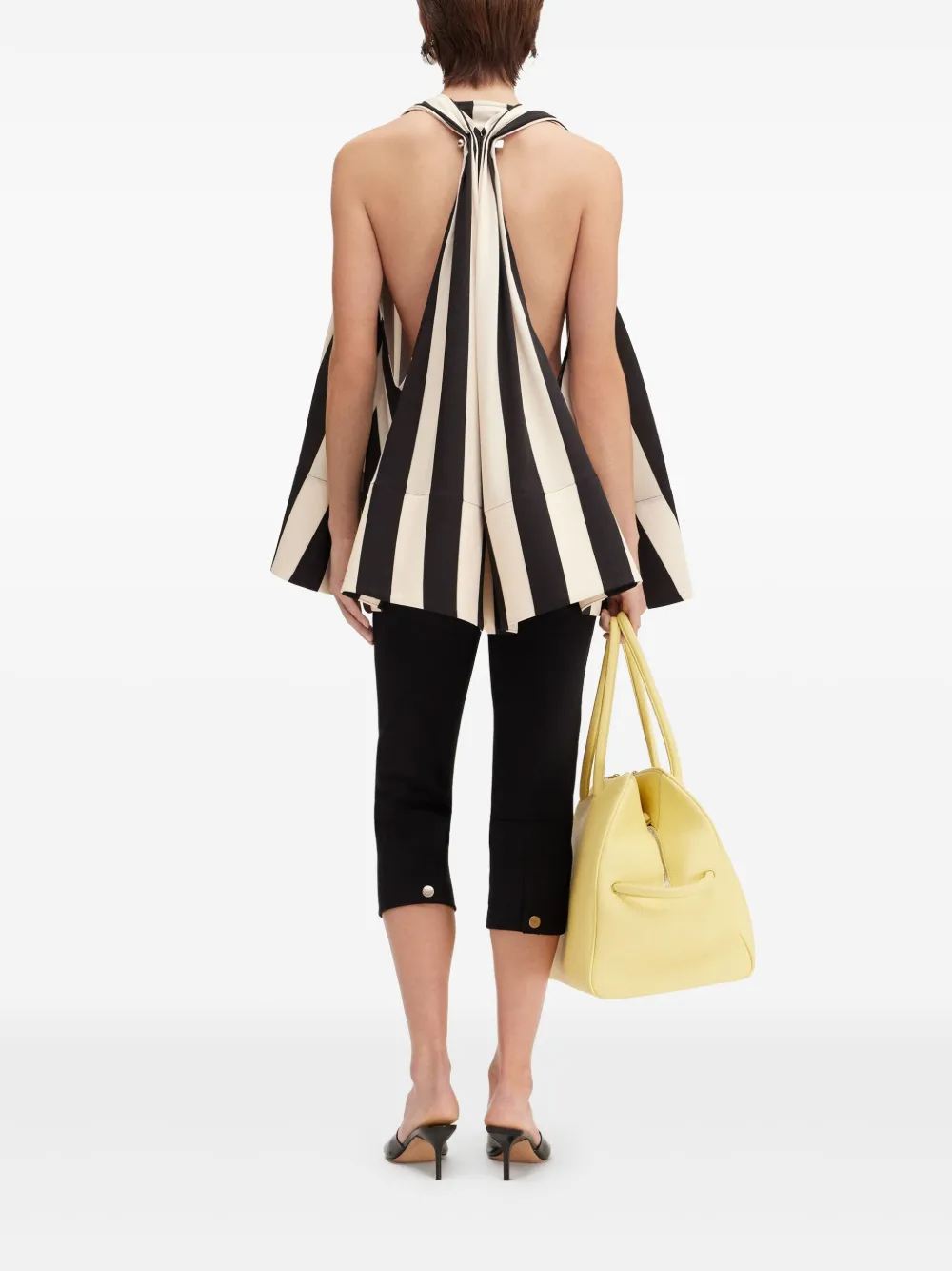 Striped Sleeveless Sexy Top