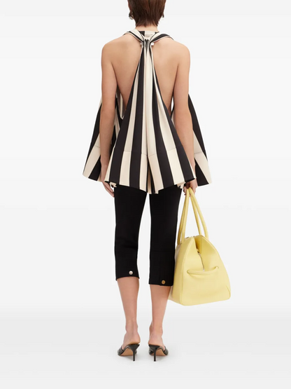 Striped Sleeveless Sexy Top