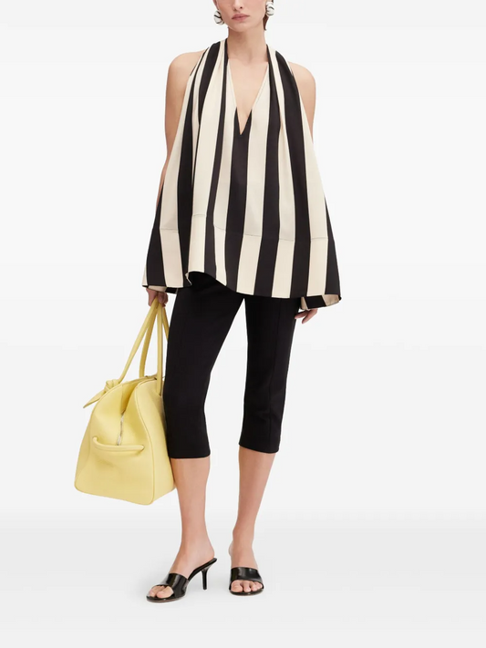 Striped Sleeveless Sexy Top