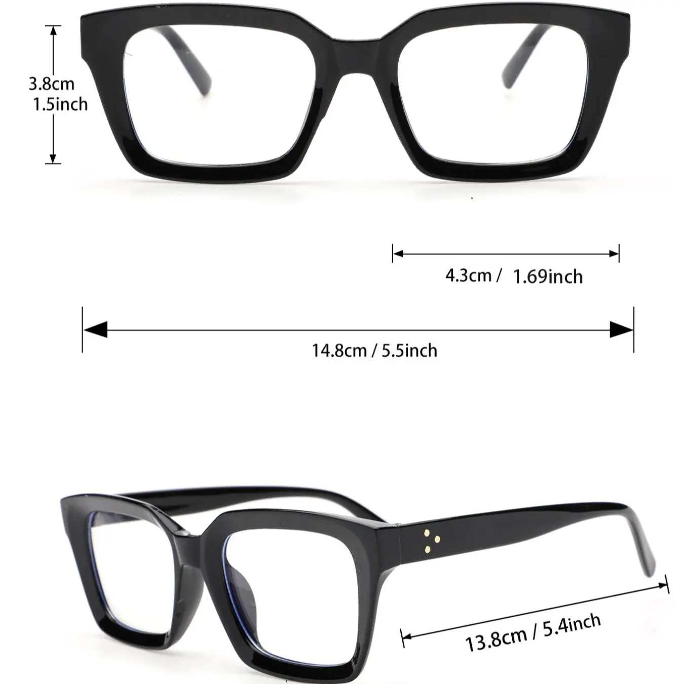 Trendy Casual Stylish Square Frames Glasses