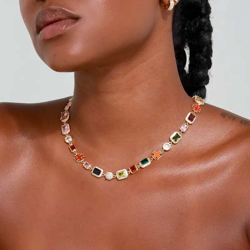 Solstice Gemstone Necklace