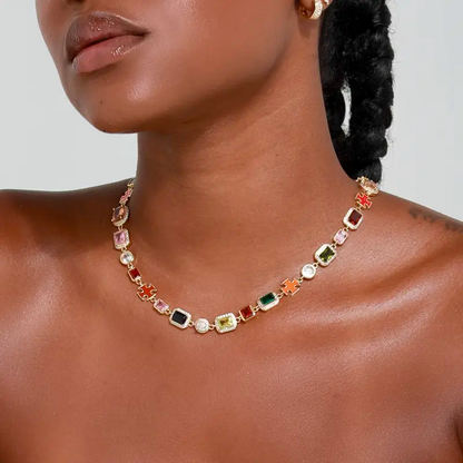 Solstice Gemstone Necklace
