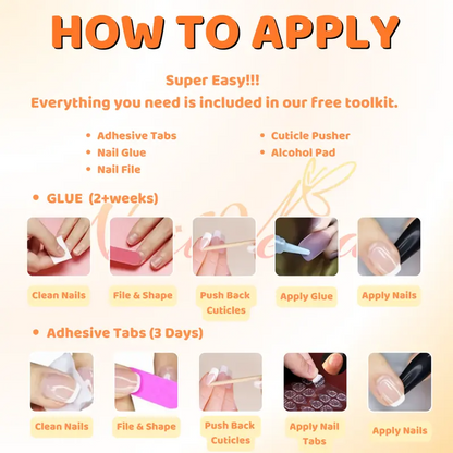 100% Handcrafted 3D Press-On Nails | Reusable, Long-Lasting, Salon-Quality