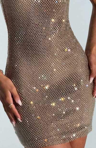 Sexy Pearl Mini Dress