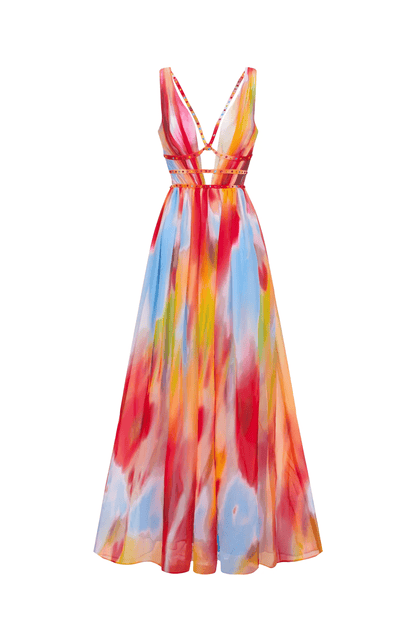 Eileen Printed Maxi Dress