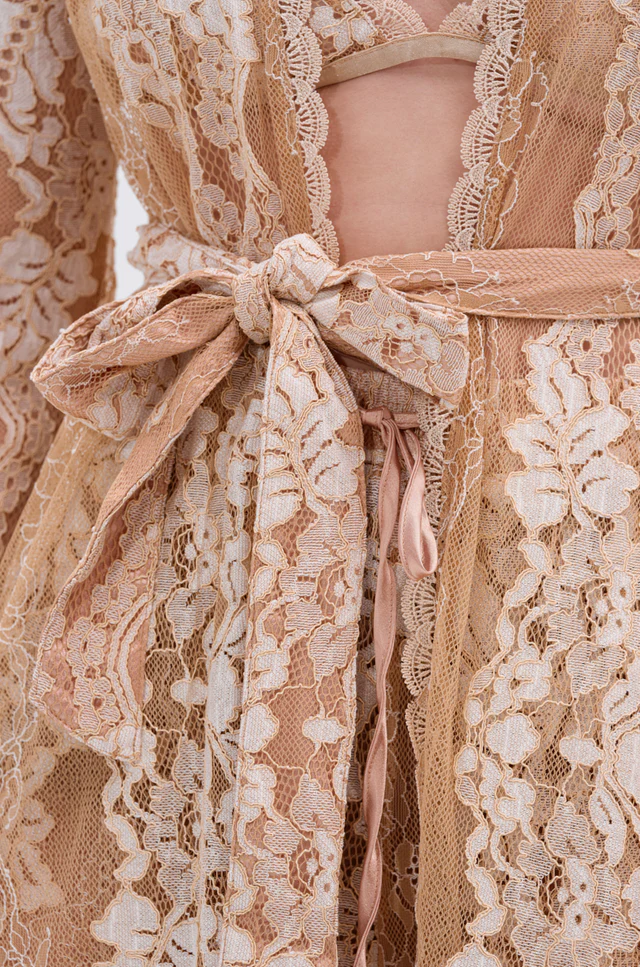 White Lace and Tulle 3-Piece Set