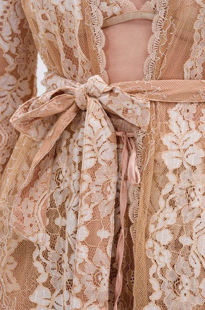 White Lace and Tulle 3-Piece Set