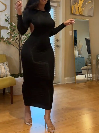 Sexy Backless Dress