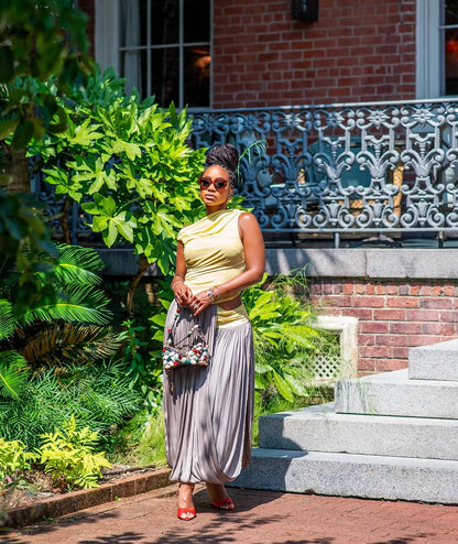 Serene Boatneck Maxi Dress