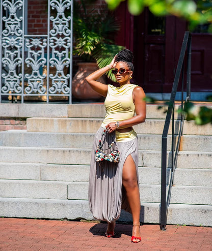 Serene Boatneck Maxi Dress