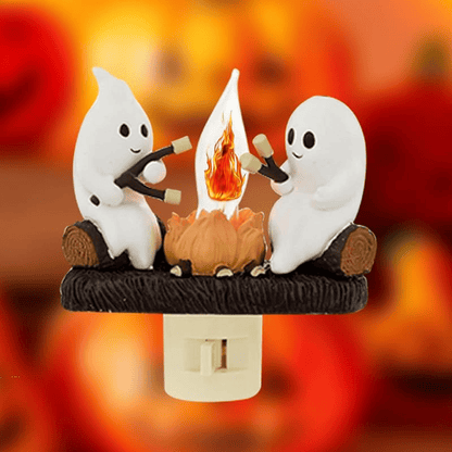 Ghost Campfire Flickering Nightlight