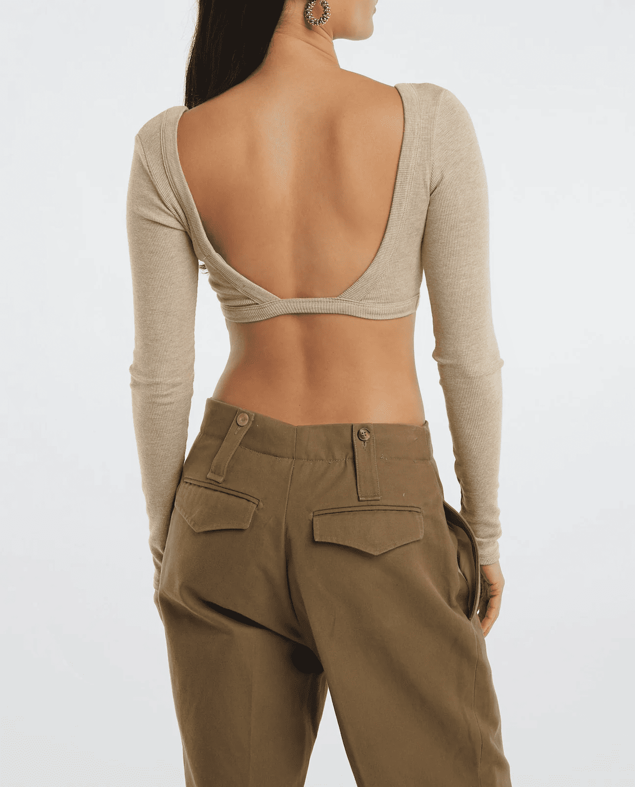 Spiral Cross Movement Top