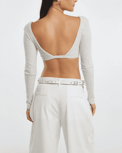 Spiral Cross Movement Top