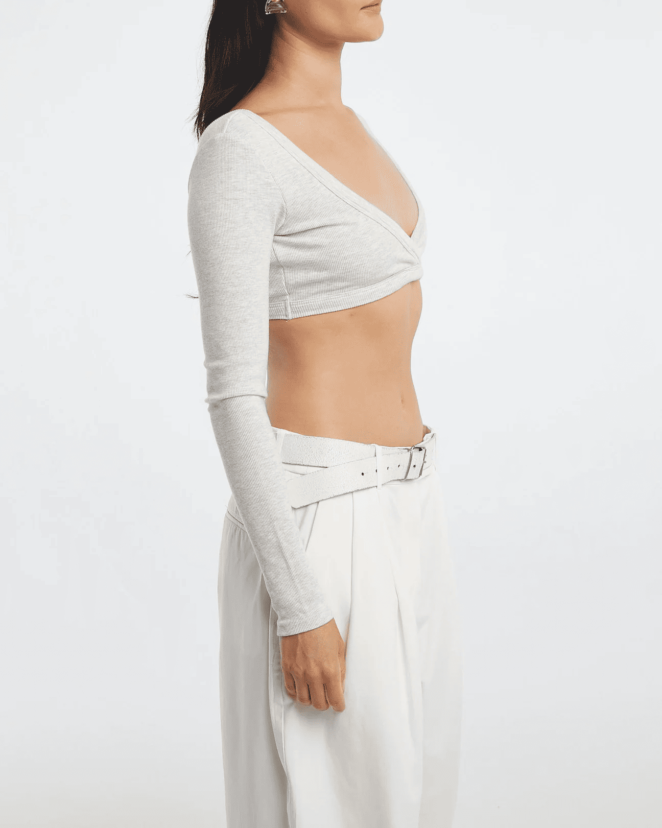 Spiral Cross Movement Top