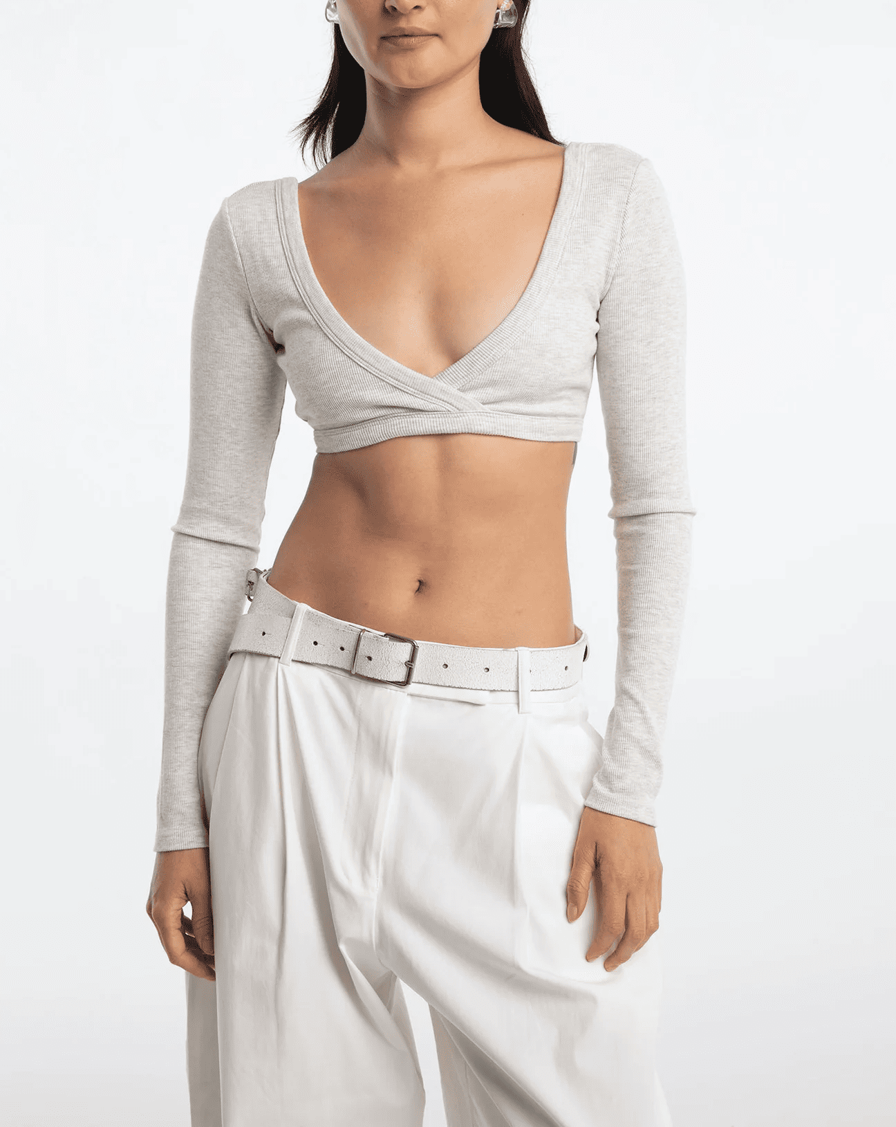 Spiral Cross Movement Top