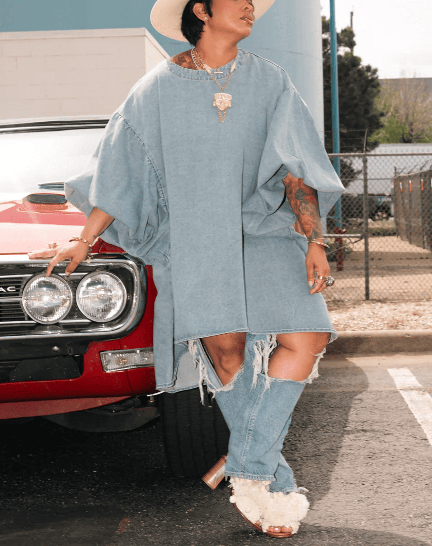 Balloon Loose-Fitting Top