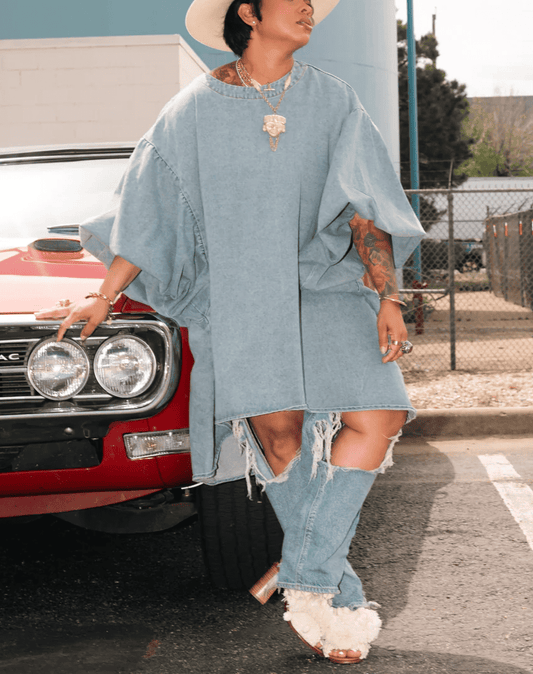 Balloon Loose-Fitting Top