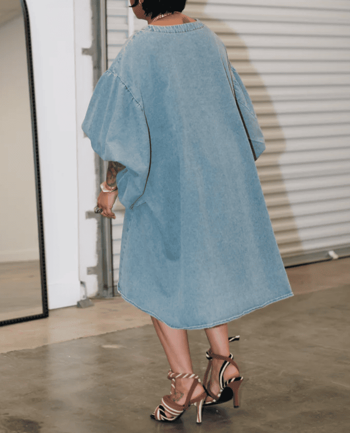 Balloon Loose-Fitting Top