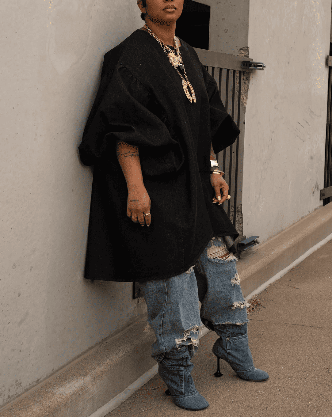 Balloon Loose-Fitting Top