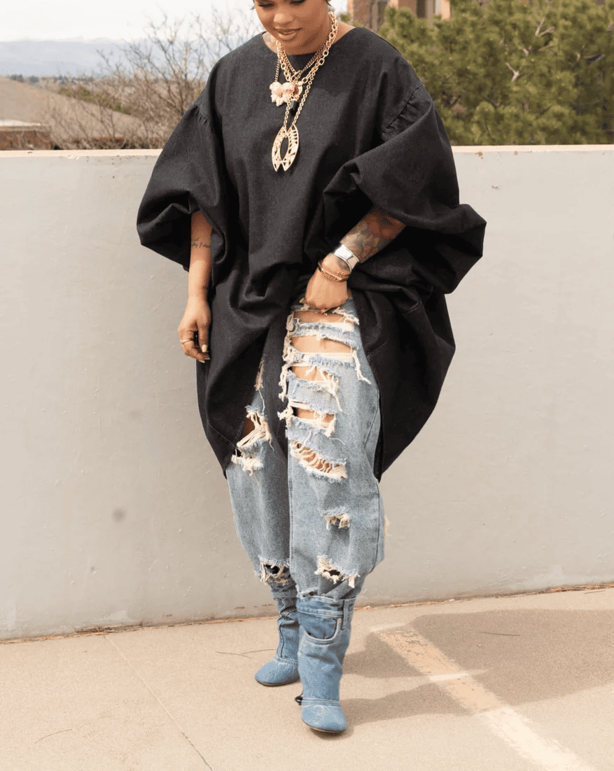 Balloon Loose-Fitting Top