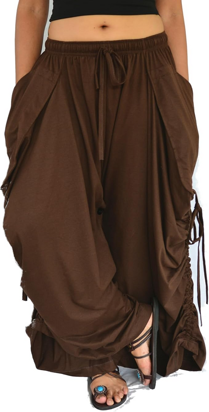 Wrinkled Loose Harem Pants