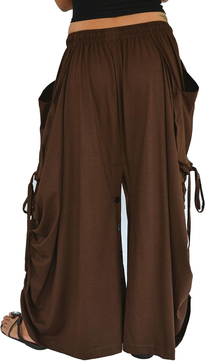Wrinkled Loose Harem Pants