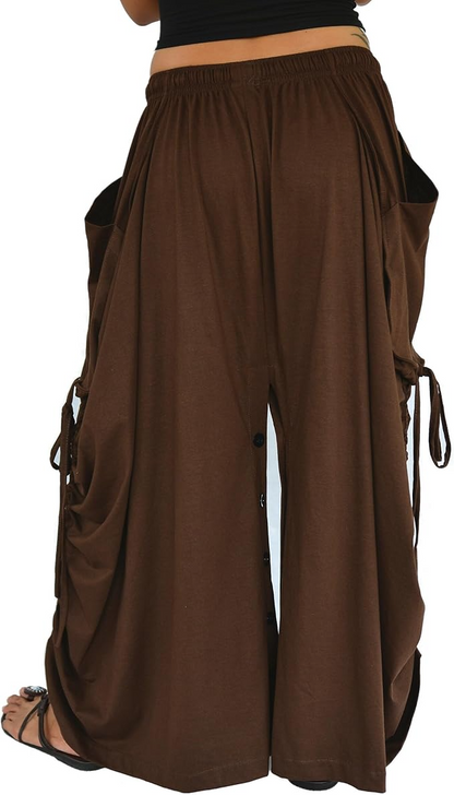 Wrinkled Loose Harem Pants