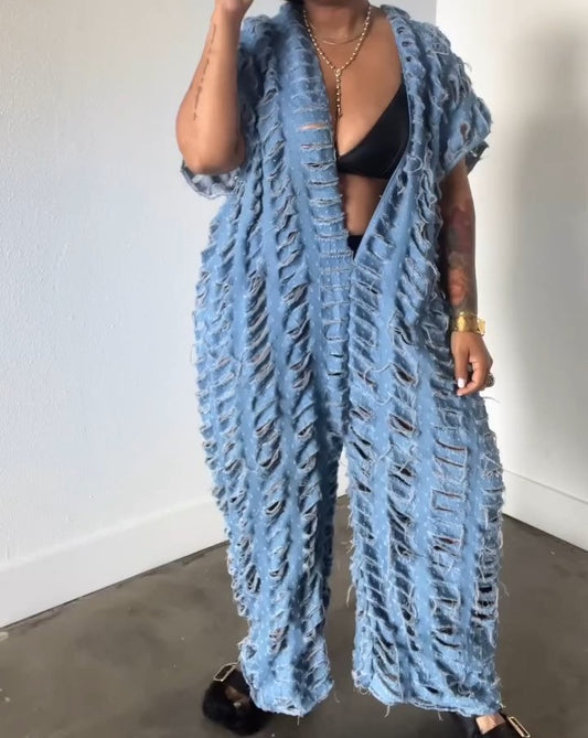 A Denim Dream Jumpsuit