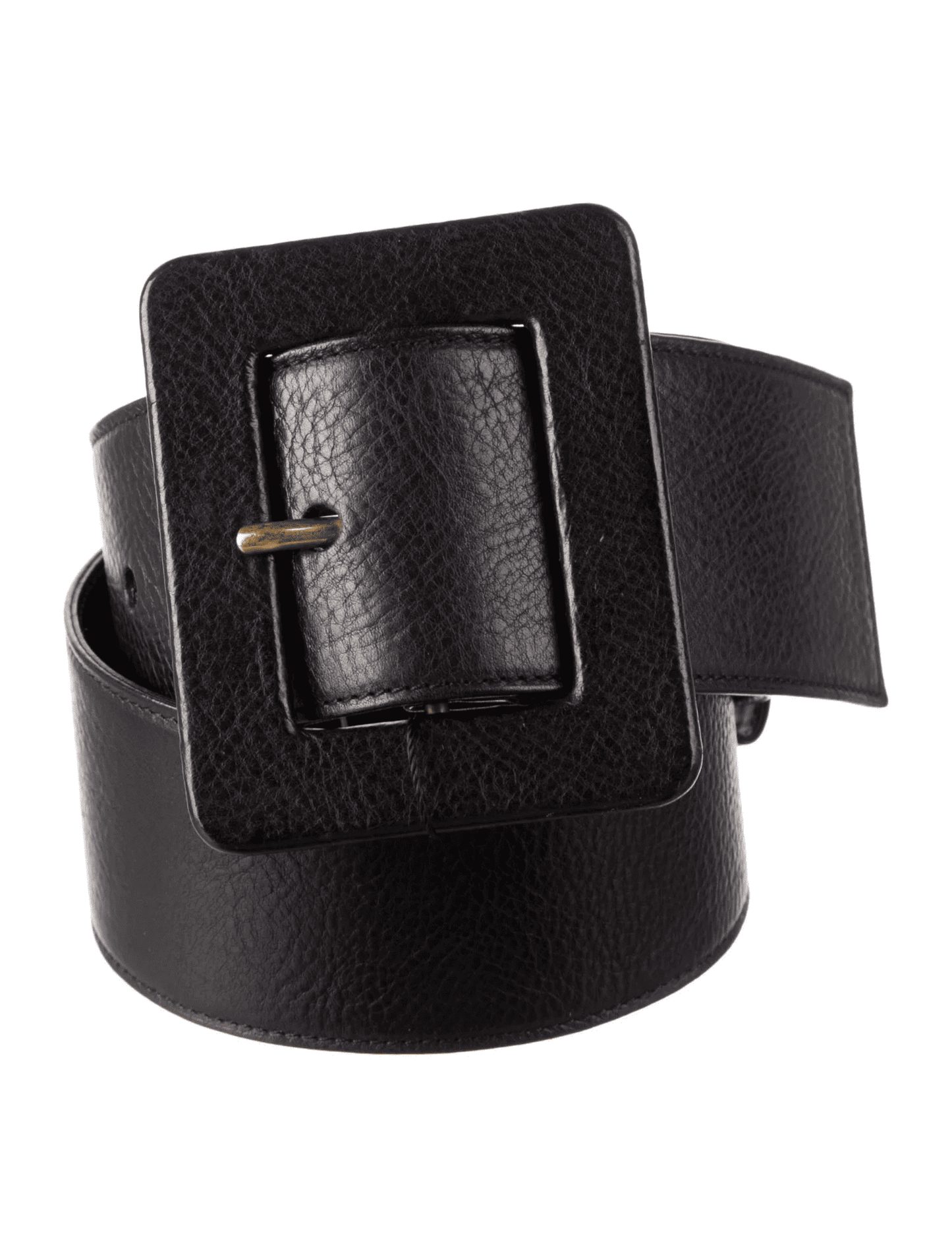 Wide Leather Waist Belt