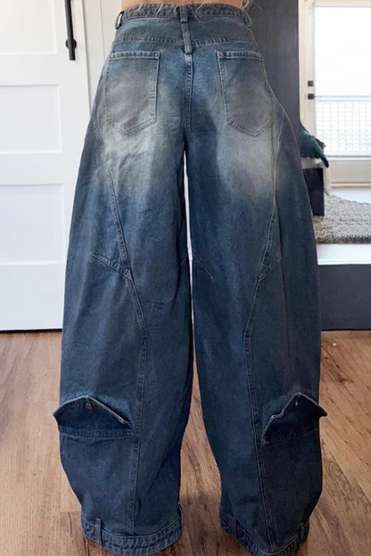 Crossed Paths Denim Trousers