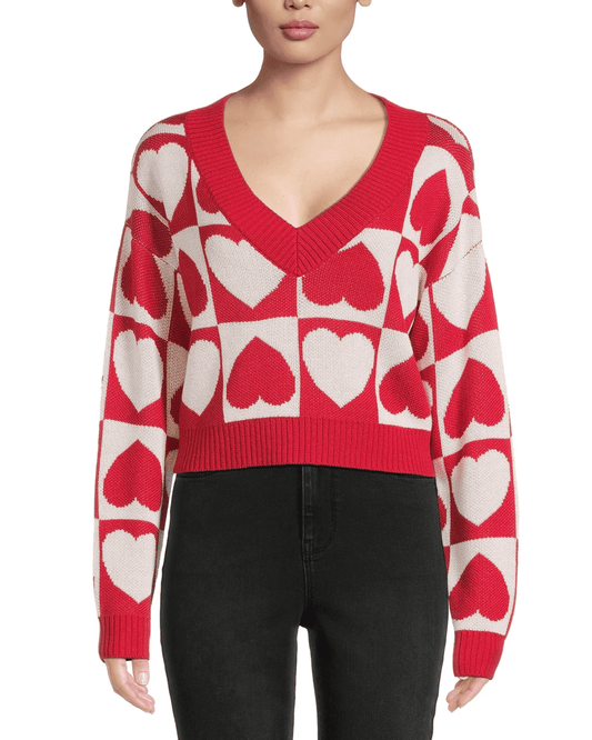 Love Graphic Sweater