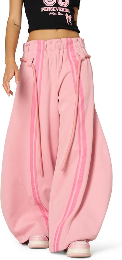 Stripe Super Baggy Sweatpants