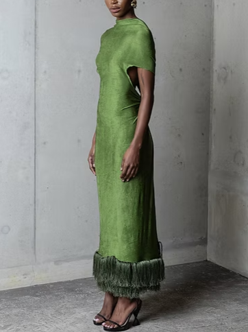 Green Chic Cocktail Dress