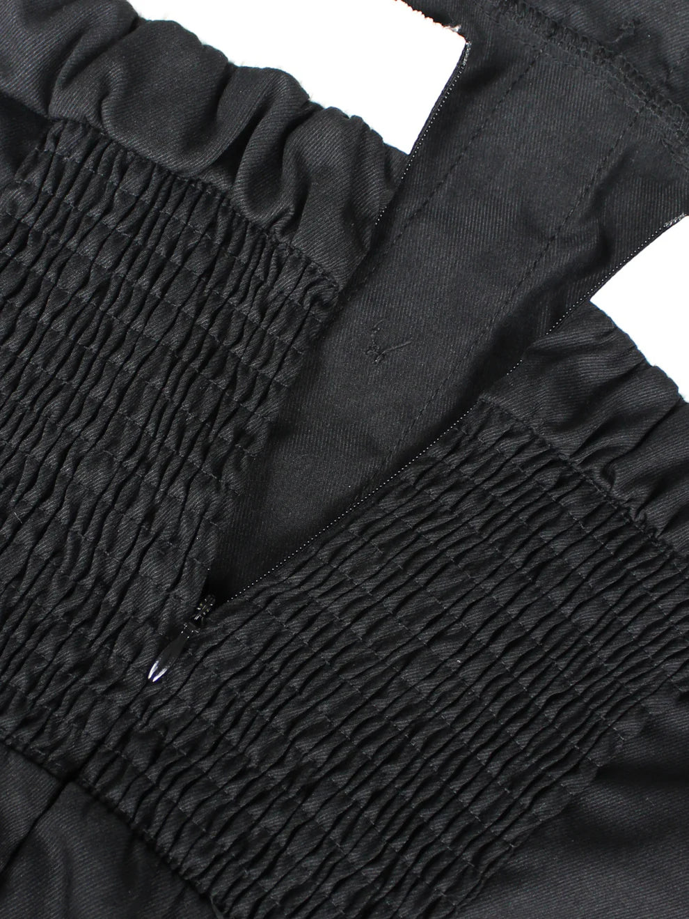 Single-breasted Contrast Neck double-belt Dress